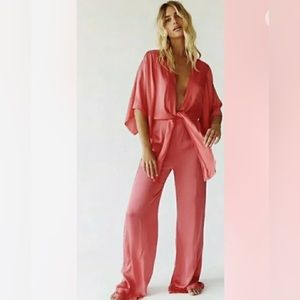 FP×Young Fabulous & Broke Breezy Pink Jumpsuit Small,New